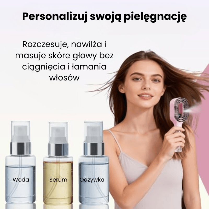 Mistelle-Nawilżająca szczotka do łatwego rozczesywania